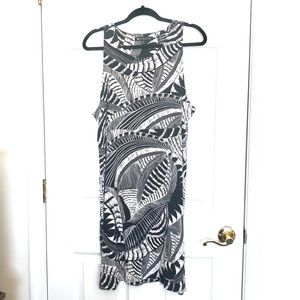 Athleta Printed High Neck Santorini Dress